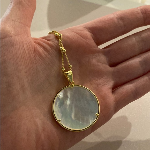 ASHA by Ashley McCormick Libra Zodiac Pearl Pendant 30 Inch Necklace - Picture 8 of 10